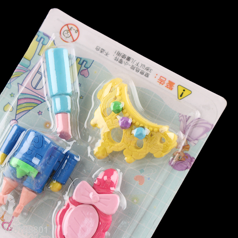 Wholesale 3D erasers for kids girls party favors classroom rewards