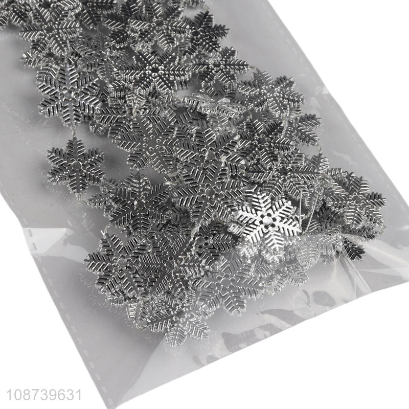 Wholesale Christmas snowflake garland Christmas tree hanging decoration