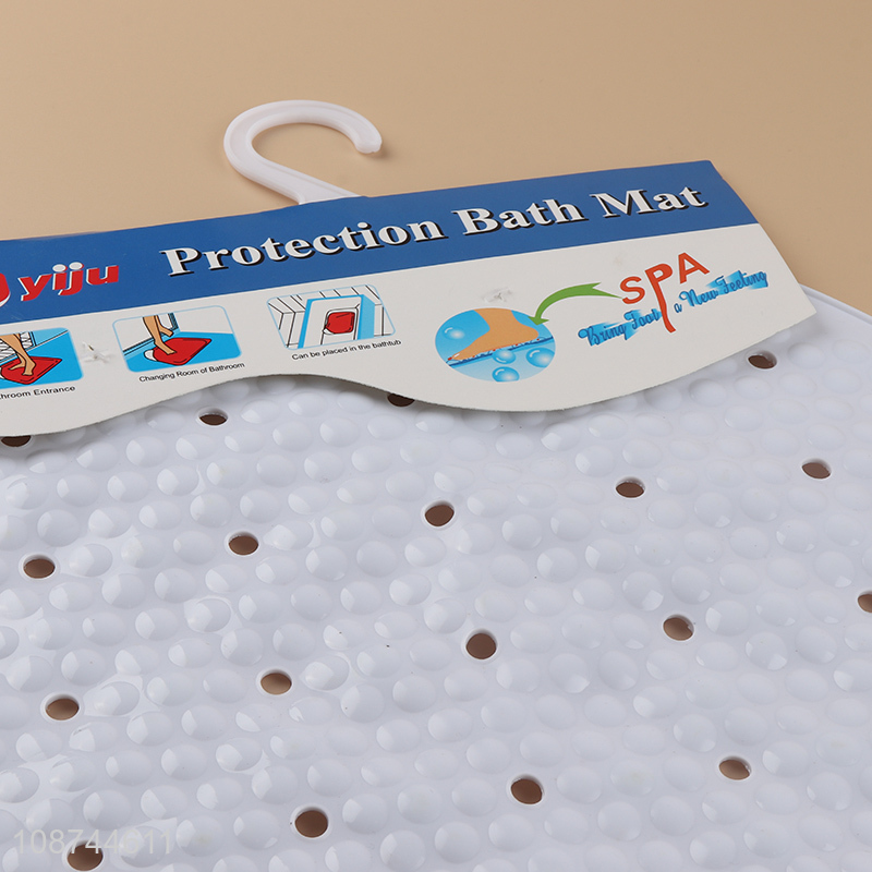 Factory price oval non-slip bath mat floor mat for bathroom accessories