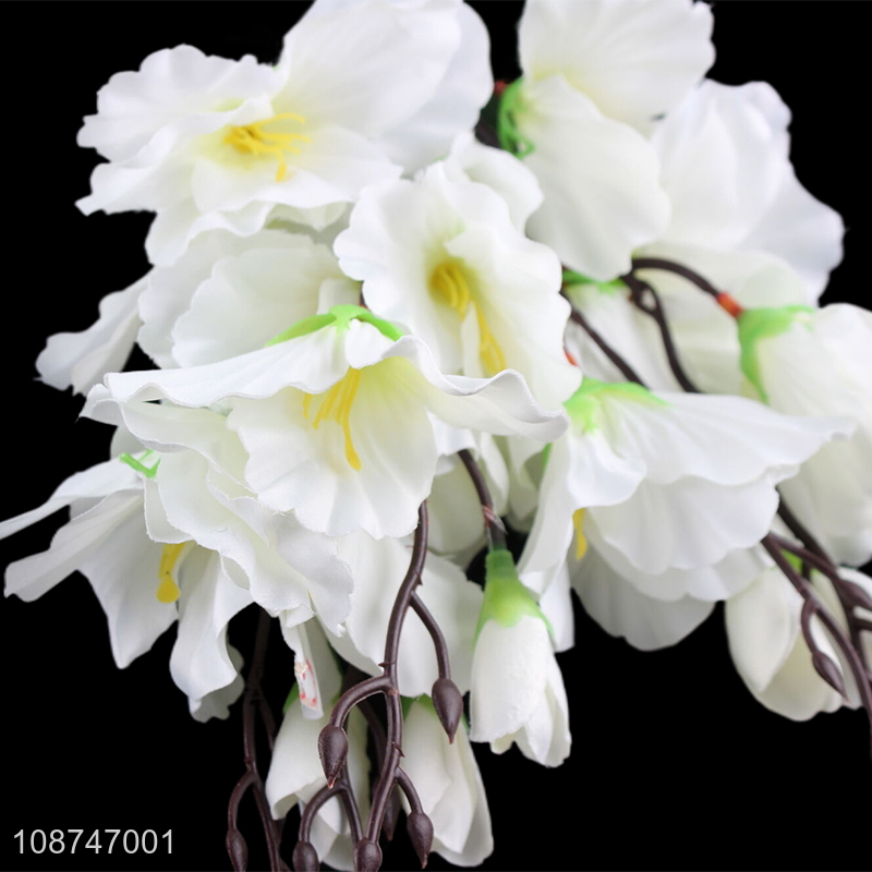 Good quality 5 branch 20 head artificial flower for flower arrangement