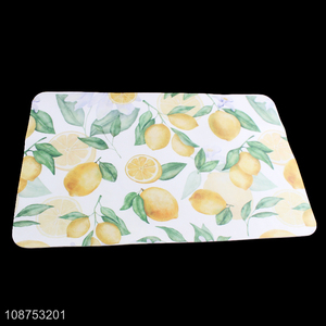 Good price rectangular non-slip waterproof kitchen mat floor mat