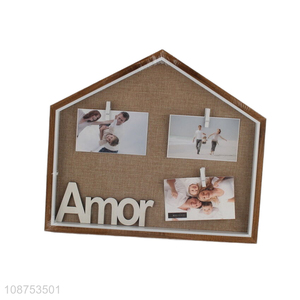 Top products wall decoration hanging wedding photo frame for sale