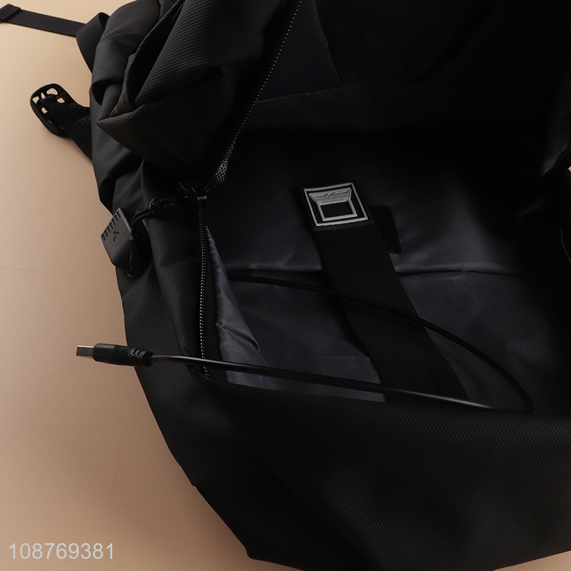 Online wholesale black outdoor sports backpack bag