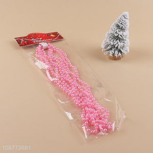 Factory price christmas decoration bead chain