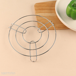 Good quality round steamer rack trivet steam rack