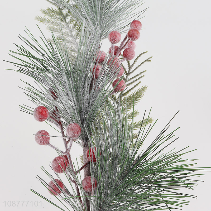 Low price decorative christmas pine needles