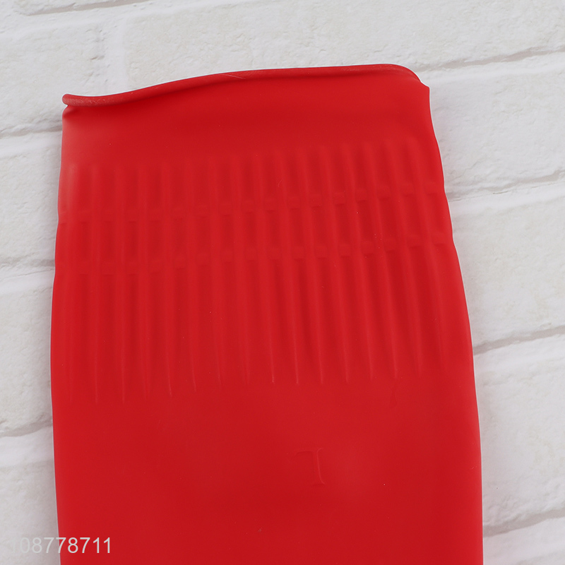 Latest products red household gloves cleaning gloves