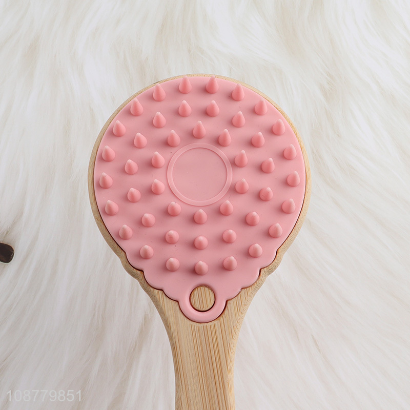 Top selling silicone bath massage brush wholesale