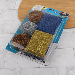 New product 5pcs heavy duty multi-purpose kitchen cleaning kit