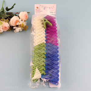 Online wholesale 36pcs plastic clothes pegs set