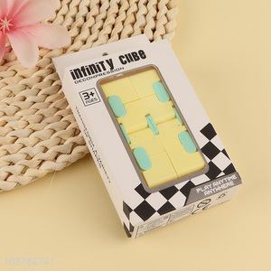 Wholesale kids educational toy infinity cube fidget toy