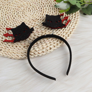 Factory Supply Halloween Devil Hair Hoop for Adults Kids