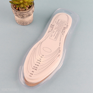 Yiwu market comfortable memory sponge insoles