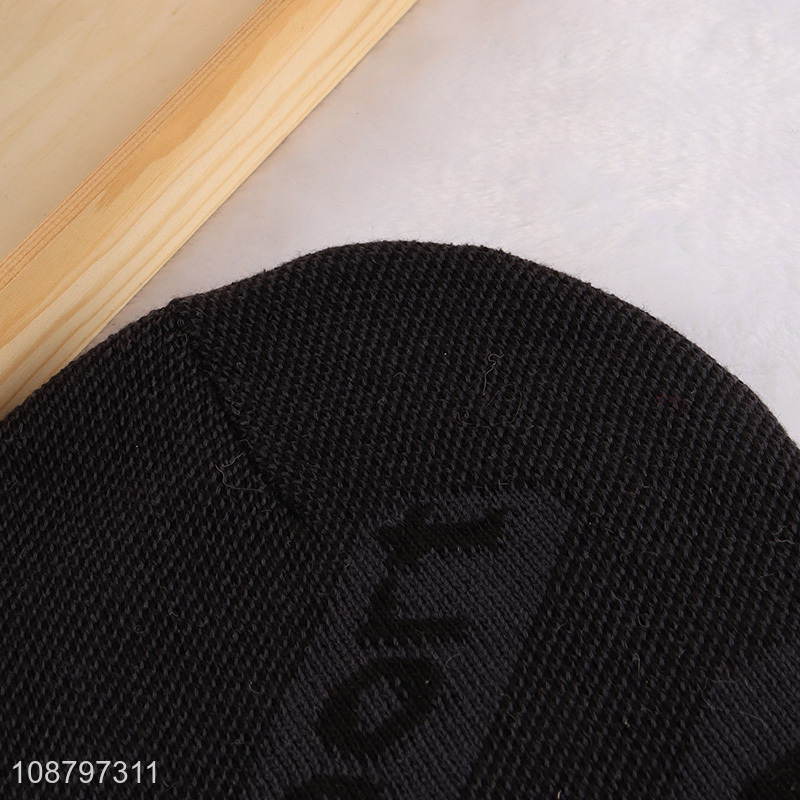 Online wholesale men's knit cuffed beanie winter skull cap