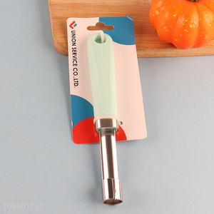 Wholesale stainless steel apple corer fruit coring tool