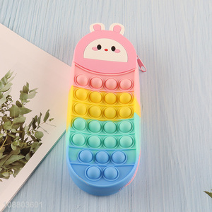 New arrival pop pencil case fidget pencil box for kids