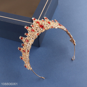 Hot selling wedding party rhinestone tiara princess crown