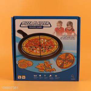 China factory kids pizza platter  board game for sale