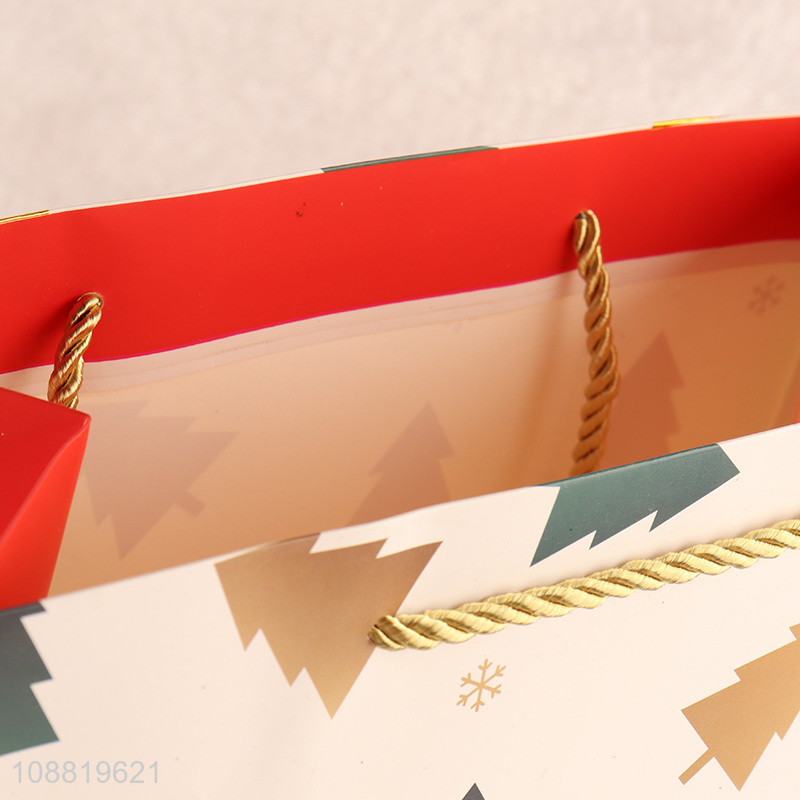 New arrival Christmas paper bag heavy duty gift bag