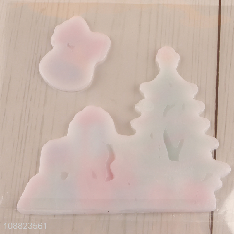 Good Quality Reusable Christmas Window Clings for Holiday Decor