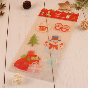 Yiwu Market Christmas Window Stickers Clings for Home Decor