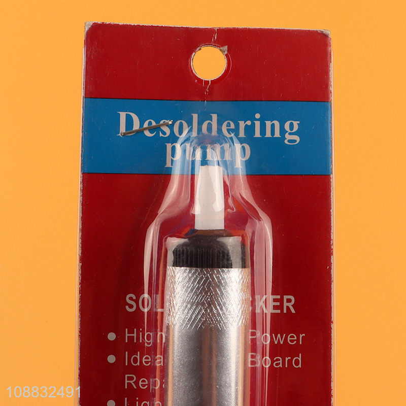 Good quality manual solder sucker desoldering pump tin extractor