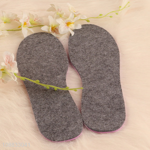 Online wholesale winter warm felt insoles cut to fit insoles