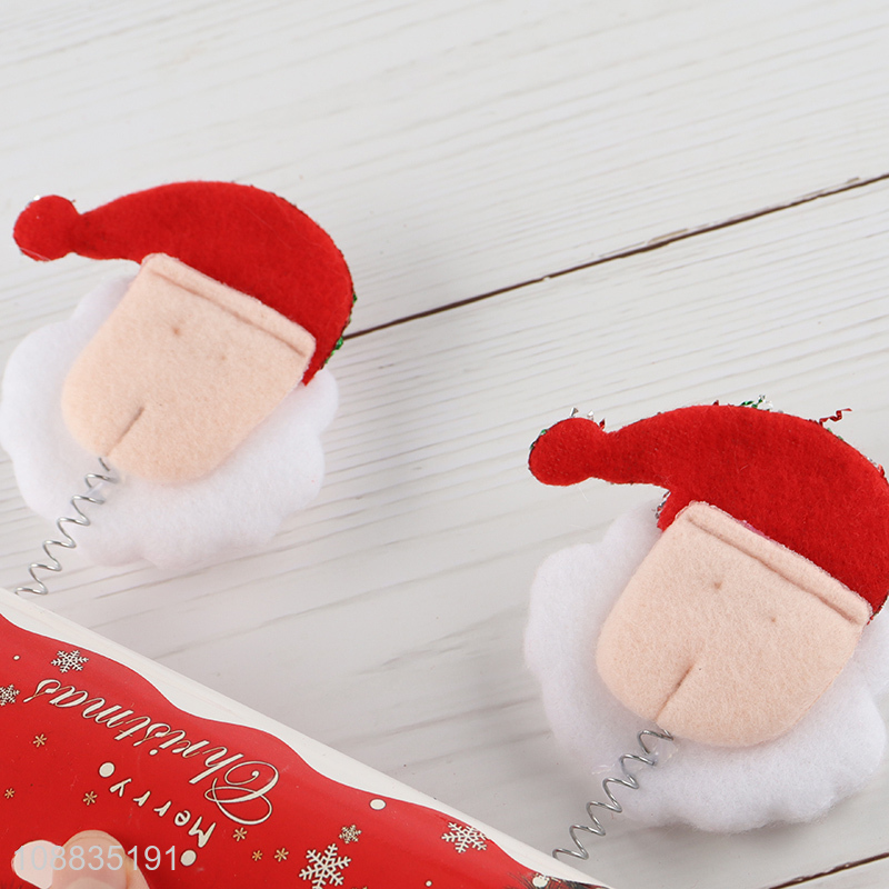 Good selling santa claus shaped christmas party glasses