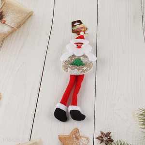 Low price santa claus christmas hanging ornaments for sale