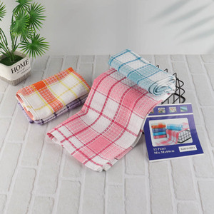 Most popular multicolor kitchen bathroom cleaning towel cloth