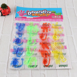 Popular Product 20 Pieces Strechy Sticky Toy Sticky Insects