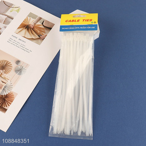 Wholesale 50pcs self-locking plastic wire ties multipurpose cable ties