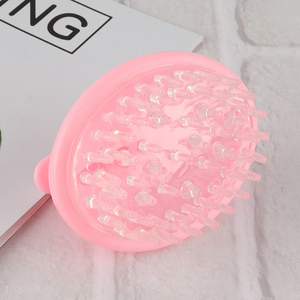 China imports shampoo brush hair scalp massager with soft bristles