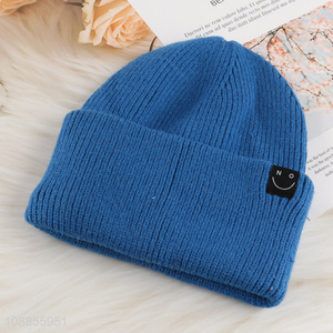 Wholesale men women winer hat slouchy knitted beanie cap