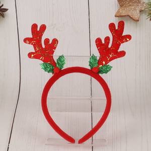 Factory price multicolor christmas party supplies hair hoop for sale