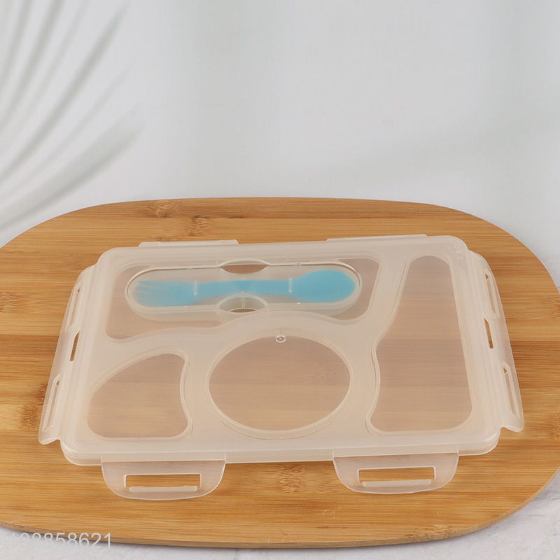 China factory silicone portable lunch box bento box for sale