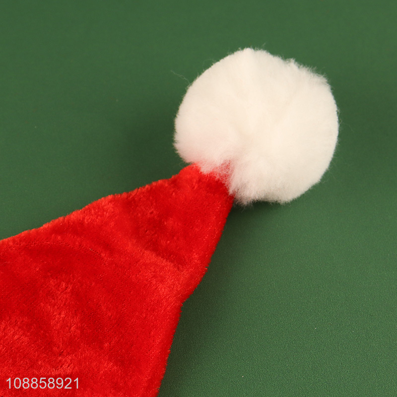 Good Quality Christmas Party Hat Santa Hat for Kids & Adults