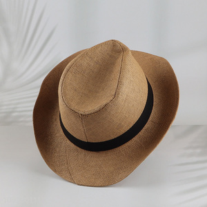 Latest products outdoor summer sun hat beach straw hat