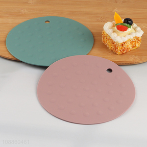 China factory round silicone heat-resistant pad heat pad for sale