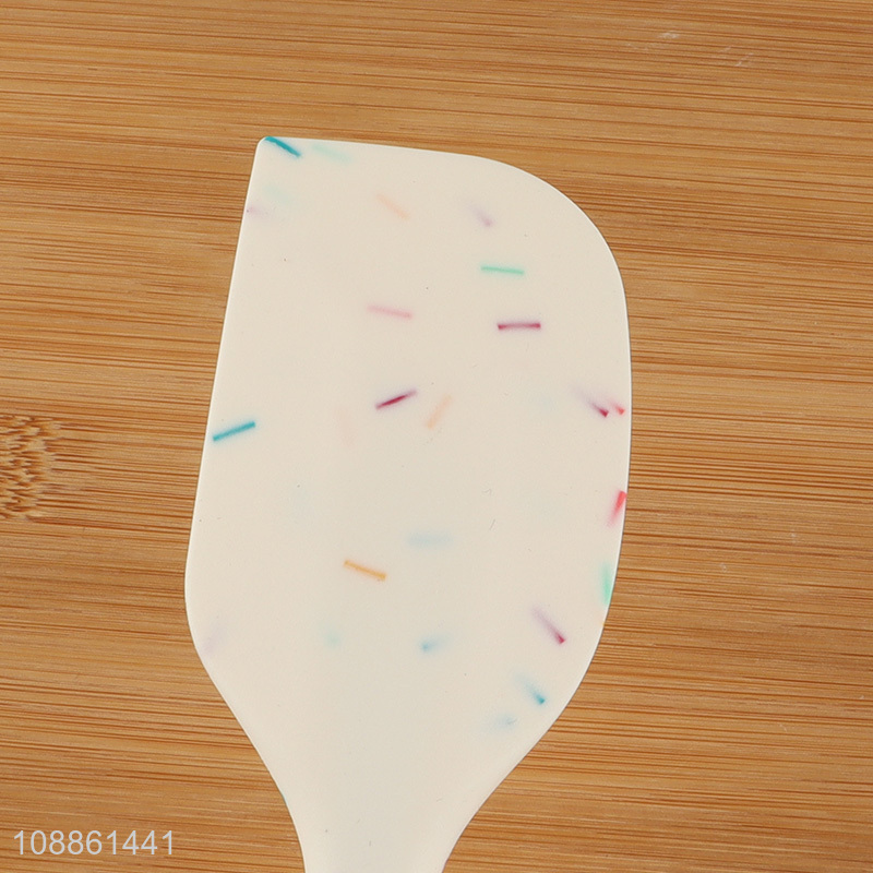 China supplier non-stick silicone baking tool butter spatula