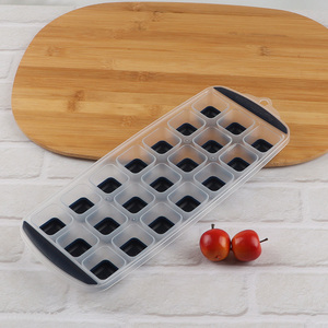 Factory price square ice cube tray for freezer whiskey cocktail