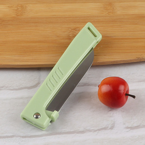 New arrival folding stainless steel paring knife pocket knife