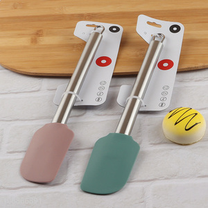 New arrival silicone spatula cake cream batter scraper for baking