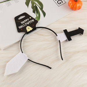 New arrival halloween party cosplay knife hair hoop hair accessories