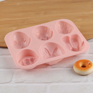 New Product Easter Ice Cube Molds Silicone Molds for Cake Fondat Soap