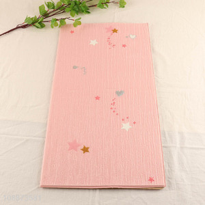 Low price pink starry sky wall sticker home wallpaper