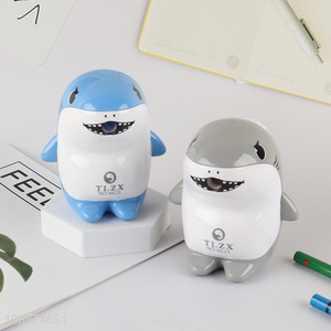 Factory price shark shaped school students pencil sharpener