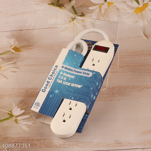 Wholesale 2.5Ft 15A 125V 1875W 6-Outlet Power Strip Extension Coard