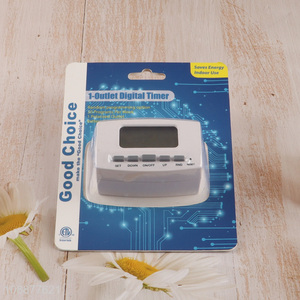 Hot Selling Heavy Duty Indoor Digital Timer with 1 Outlet for Home