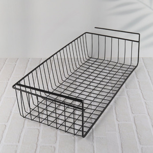 New arrival under shelf basket metal wire hanging storage basket